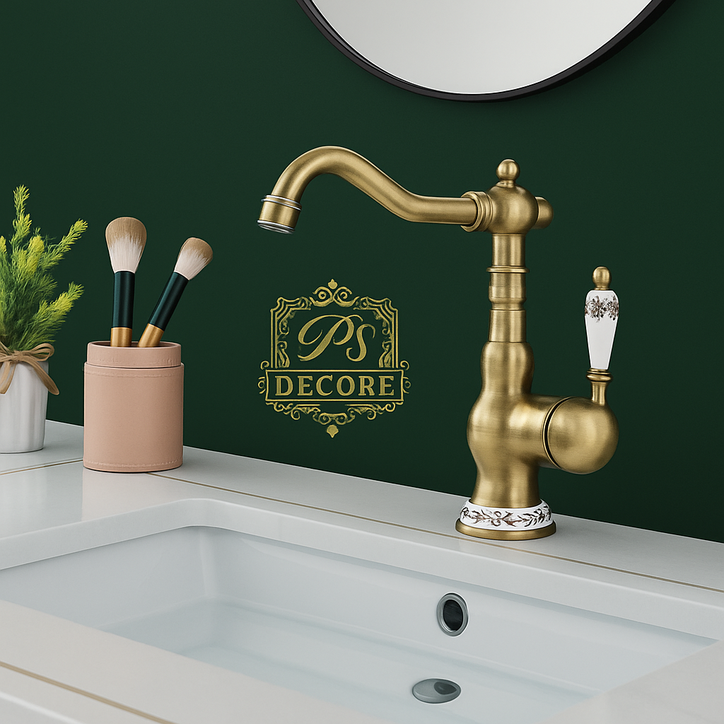 Opulence Antique Brass Faucet