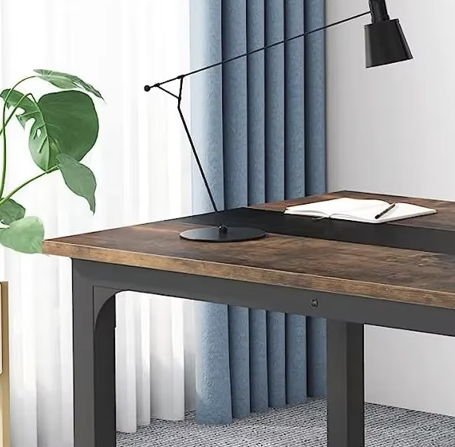 Large Obsidian Vintage Desk