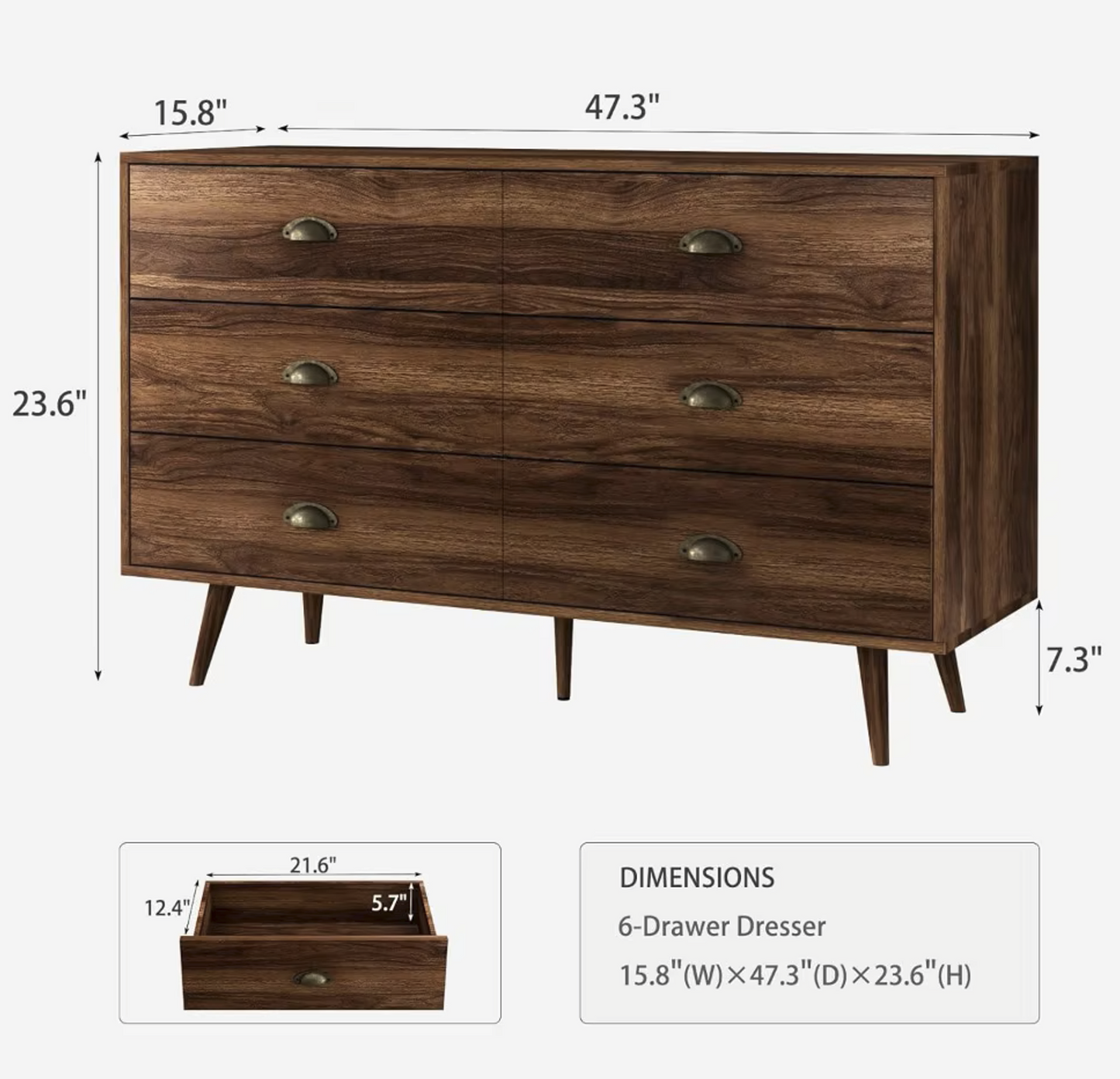 Opulence Oak Dresser