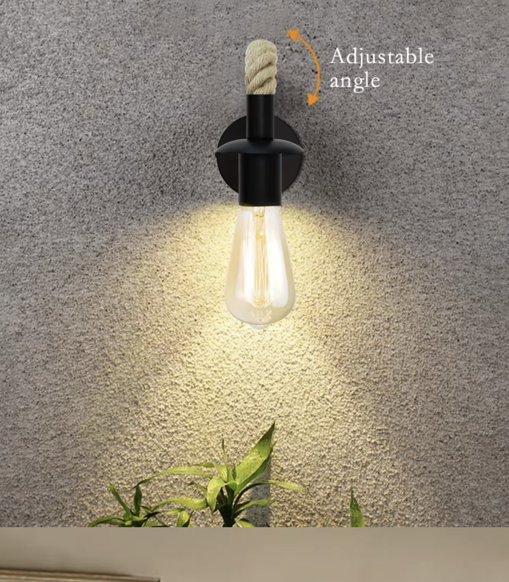 Iron Rope Lamp