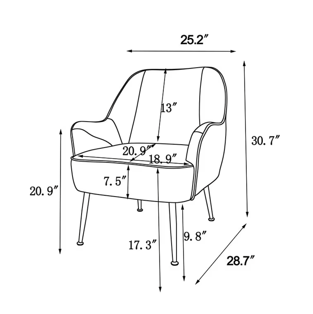 Mont blanc Living Room Chair