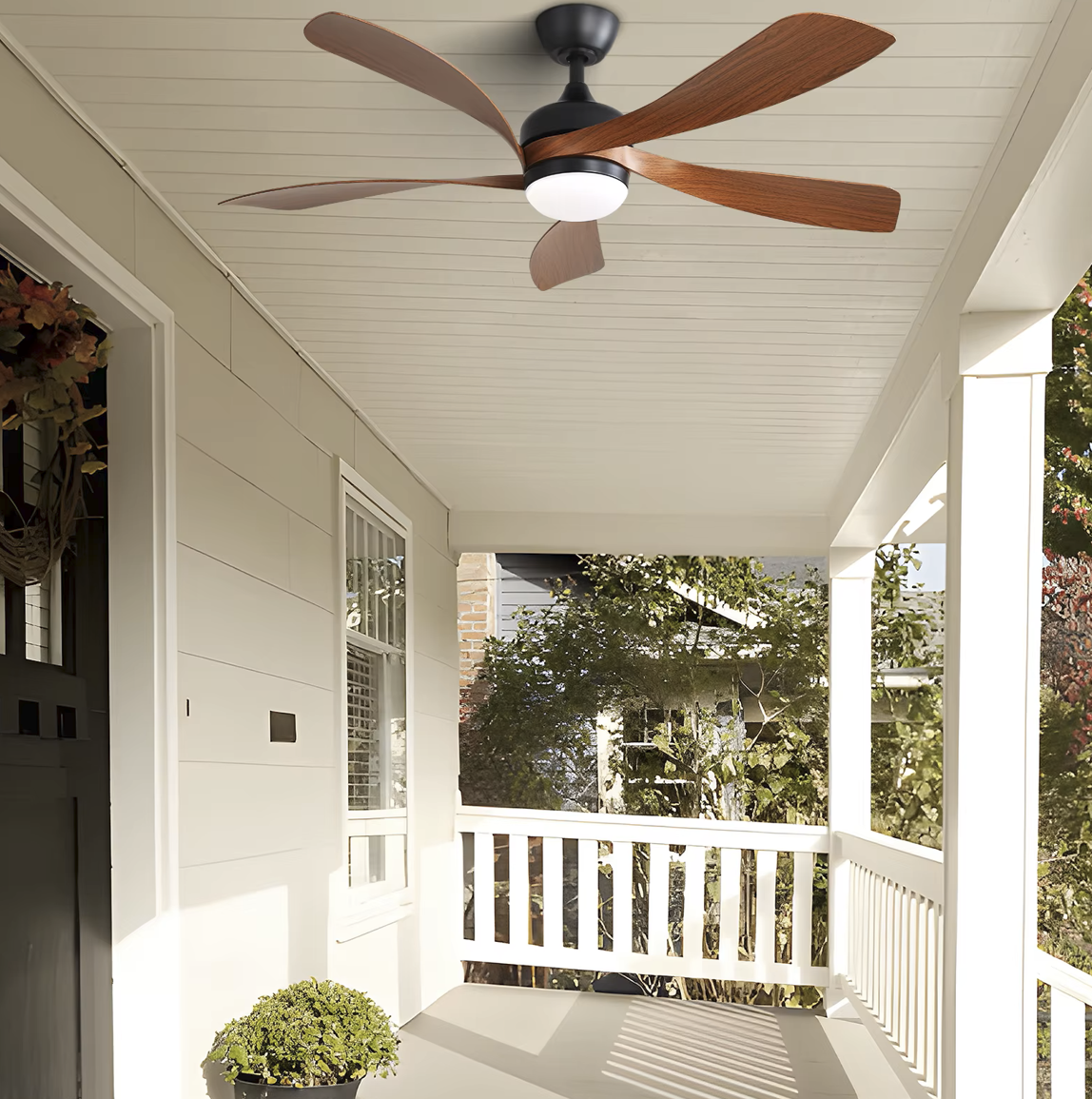 Obsidian Woodland Ceiling Fan